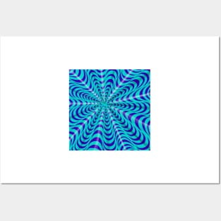 I’ve Got The Blues Optical Illusion Posters and Art